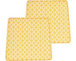 BELIANI TERNI - Sierkussen set 2 - Geel - Polyester