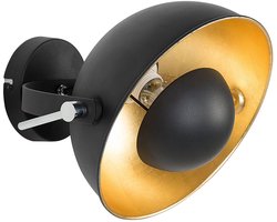 BELIANI THAMES - Wandlamp - Zwart - Metaal