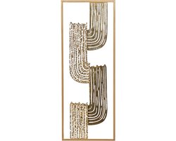 BELIANI THULIUM - Wanddecoratie - Goud - Ijzer