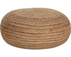 BELIANI TIFELT - Poef - Beige - Jute