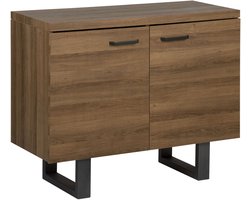 BELIANI TIMBER - Sideboard - Donkerbruin - MDF