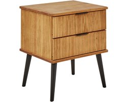 BELIANI TIMMINS - Nachtkastje - Lichthout - Dennehout