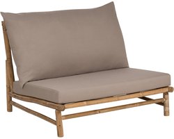 BELIANI TODI - Fauteuil - Taupe - Bamboe
