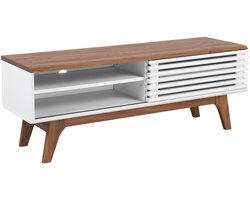 BELIANI TOLEDO - TV-meubel - Donkerbruin - MDF