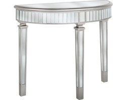 Beliani TOLOUSE - Kaptafel - Zilver - MDF