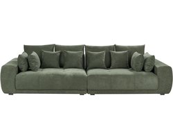 BELIANI TORPO - Vierzitsbank - Donkergroen - Chenille