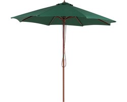 Beliani TOSCANA - Parasol - Groen - Kunststof