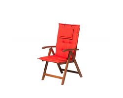 BELIANI TOSCANA - Zitkussen - Rood - 50 x 70 cm - Polyester