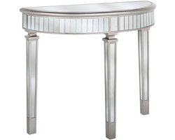 BELIANI TOULOUSE - Consoletafel - Zilver - Glas