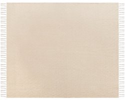 BELIANI TOUTLI - Bedsprei - Beige - 220 x 240 cm - Katoen