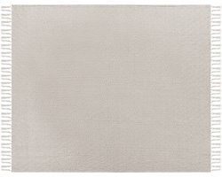 BELIANI TOUTLI - Bedsprei - Taupe - 220 x 240 cm - Katoen