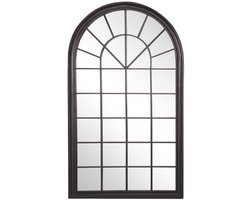 BELIANI TREVOL - Wandspiegel - Zwart - IJzer