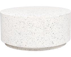 BELIANI TREZZO - Salontafel - Terrazzo/Wit - Lichtbeton