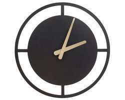 BELIANI TRIENT - Wandklok - Zwart - Staal