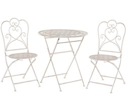 BELIANI TRIESTE - Bistroset voor 2 - Lichtbeige - IJzer