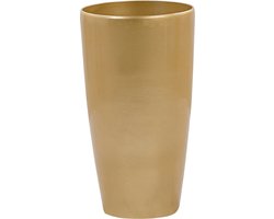 BELIANI TSERIA - Plantenbak - Goud - 32 cm - Stenenmix
