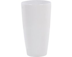 BELIANI TSERIA - Plantenbak - Wit - 32 cm - Stenenmix