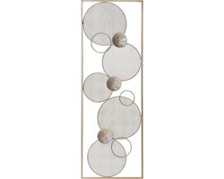 Beliani TUNGSTEN - Wanddecoratie - Goud - Metaal