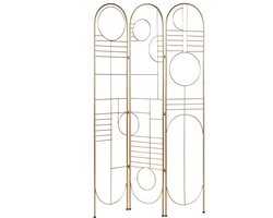 BELIANI TURANIA - Kamerscherm - Goud - Metaal