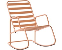 BELIANI TURI - Schommelstoel - Goudbruin - Aluminium