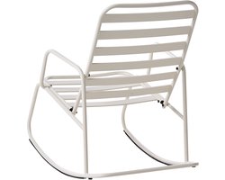 BELIANI TURI - Schommelstoel - Off-white - Aluminium