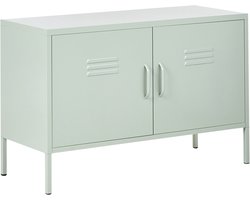 BELIANI URIA - Kantoorkast - Mintgroen - Staal