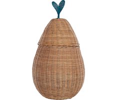 BELIANI VAGSOY - Mand - Natuurlijk - Rotan