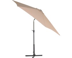 Beliani VARESE - Parasol - Beige - Kunststof