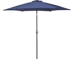 Beliani VARESE - Parasol - Blauw - Kunststof