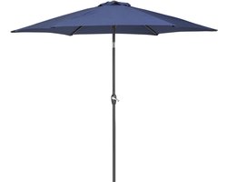 BELIANI VARESE - Parasol - Marineblauw - 270 cm - Polyester