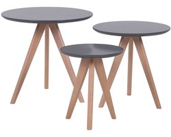 BELIANI VEGAS - Salontafel - Grijs - MDF