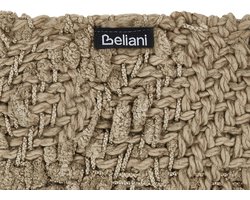 BELIANI VELLA - Deken - Taupe - 200 x 220 cm - Katoen