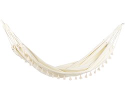 BELIANI VERCELLI - Hangmat - Crème - Katoen