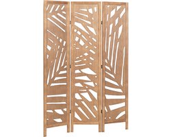 BELIANI VERNAGO - Kamerscherm - Lichtbruin - Hout