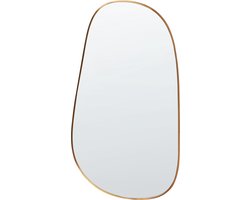 BELIANI VERNAIS - Wandspiegel - Goud - 57 x 110 cm - Metaal