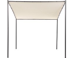 BELIANI VIMINO - Tuinpaviljoen - Beige - Staal