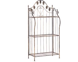 BELIANI VISANO - Rek - Zwart - IJzer