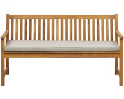 BELIANI VIVARA L - Tuinbank - Taupe - FSCÂ® acaciahout