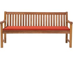 BELIANI VIVARA - Tuinbank - Donkerrood - Gecertificeerd Acaciahout