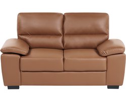 BELIANI VOGAR - Tweezitsbank - Goudbruin - Kunstleer