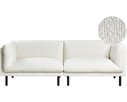 BELIANI VORGOD - Driezitsbank - Off-white - Bouclé
