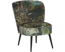 BELIANI VOSS - Fauteuil - Donkergroen - Polyester