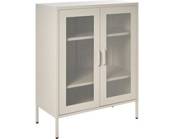 BELIANI WAKATIPU - Kast - Beige - Staal