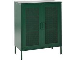 Beliani WAKATIPU - Sideboard - Groen - Staal