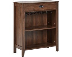 BELIANI WALKERSTON - Dressoir - Donkerhout - Vezelplaat