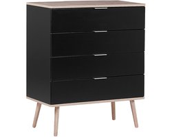 BELIANI WALPI - Commode - Zwart - MDF