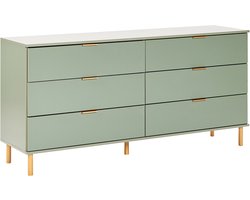 BELIANI WALPOLE - Ladekast - Groen - Hout