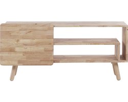 BELIANI WESTFIELD - TV-meubel - Lichte houtkleur - Rubberhout