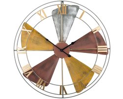 BELIANI WIKON - Wandklok - Mulitcolor - IJzer