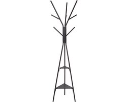 BELIANI WRAY - Kapstok - Zwart - Metaal